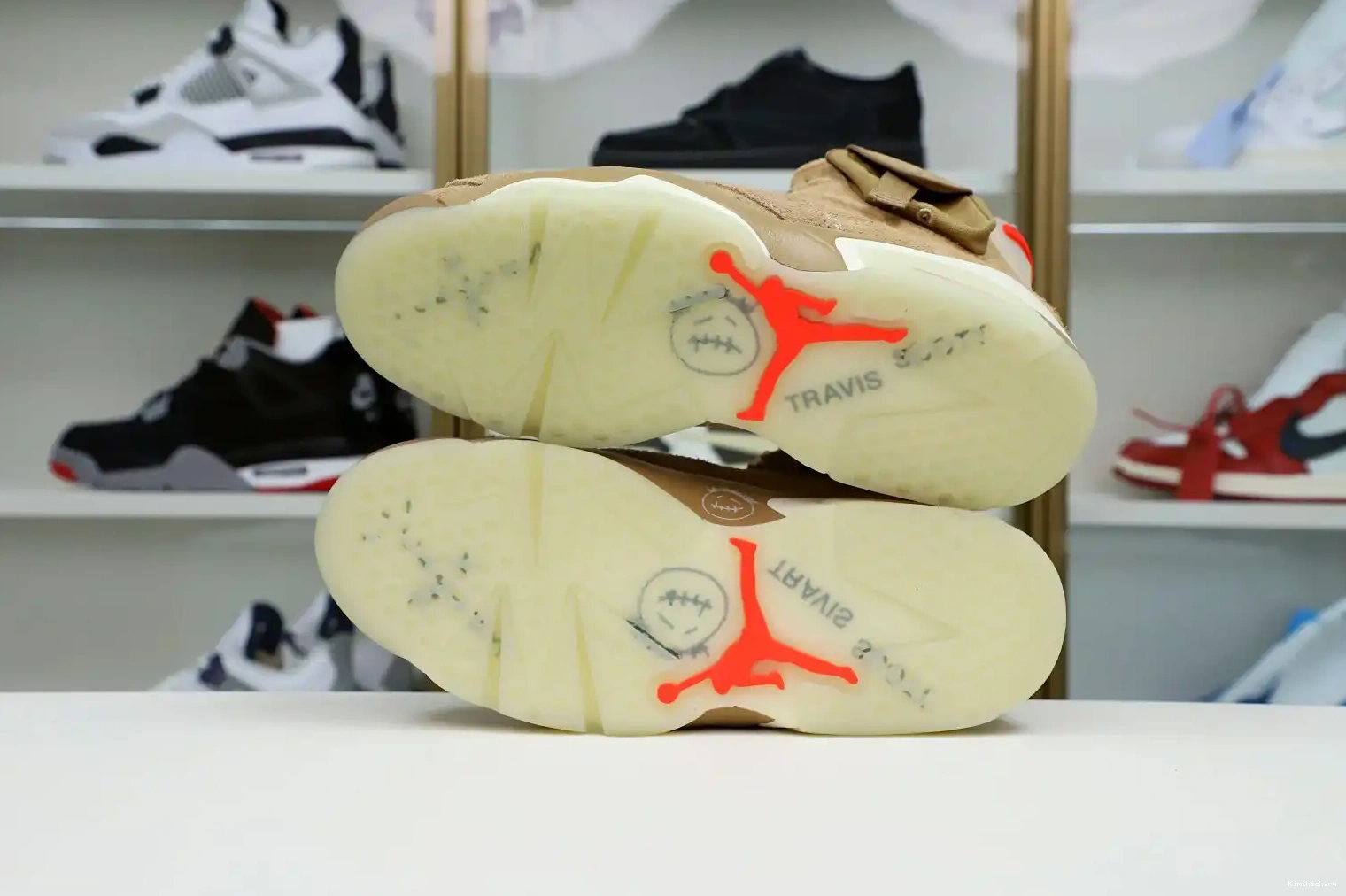Retro Travis SP 6 Air Kimikick Scott  Jordan x 0515
